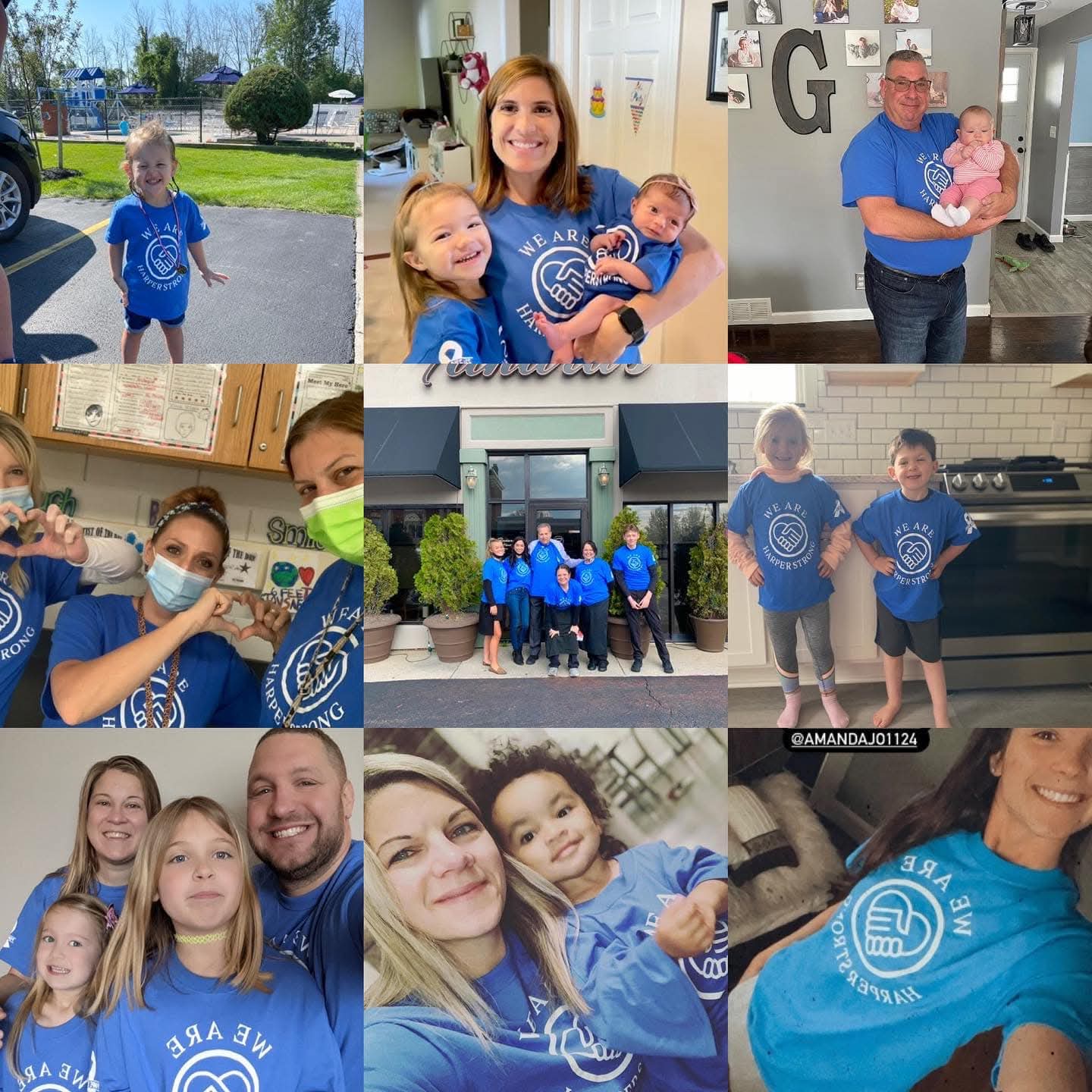 **PREORDER** Harper Mae T-shirts - Long Sleeve - Front & Back design