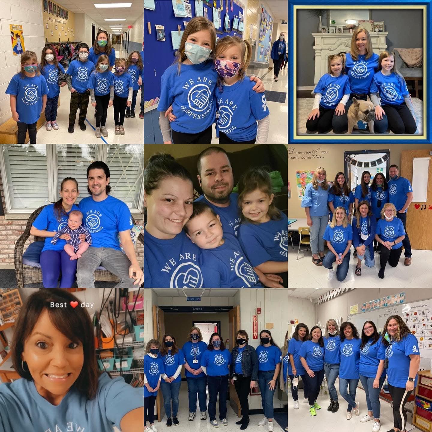 **PREORDER** Harper Mae T-shirts - Long Sleeve - Front & Back design